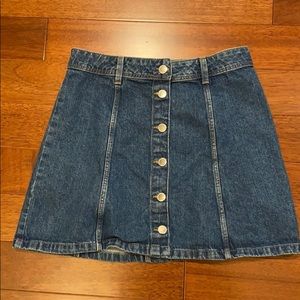 Jean skirt